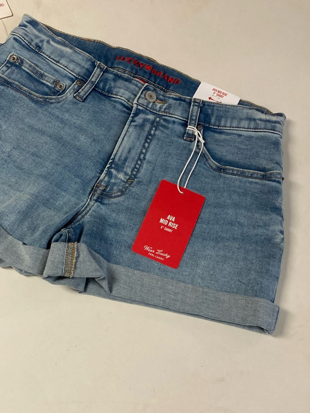 Lucky Ava Blue Jean Shorts